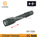 high power led focus flashlight focus adjustable